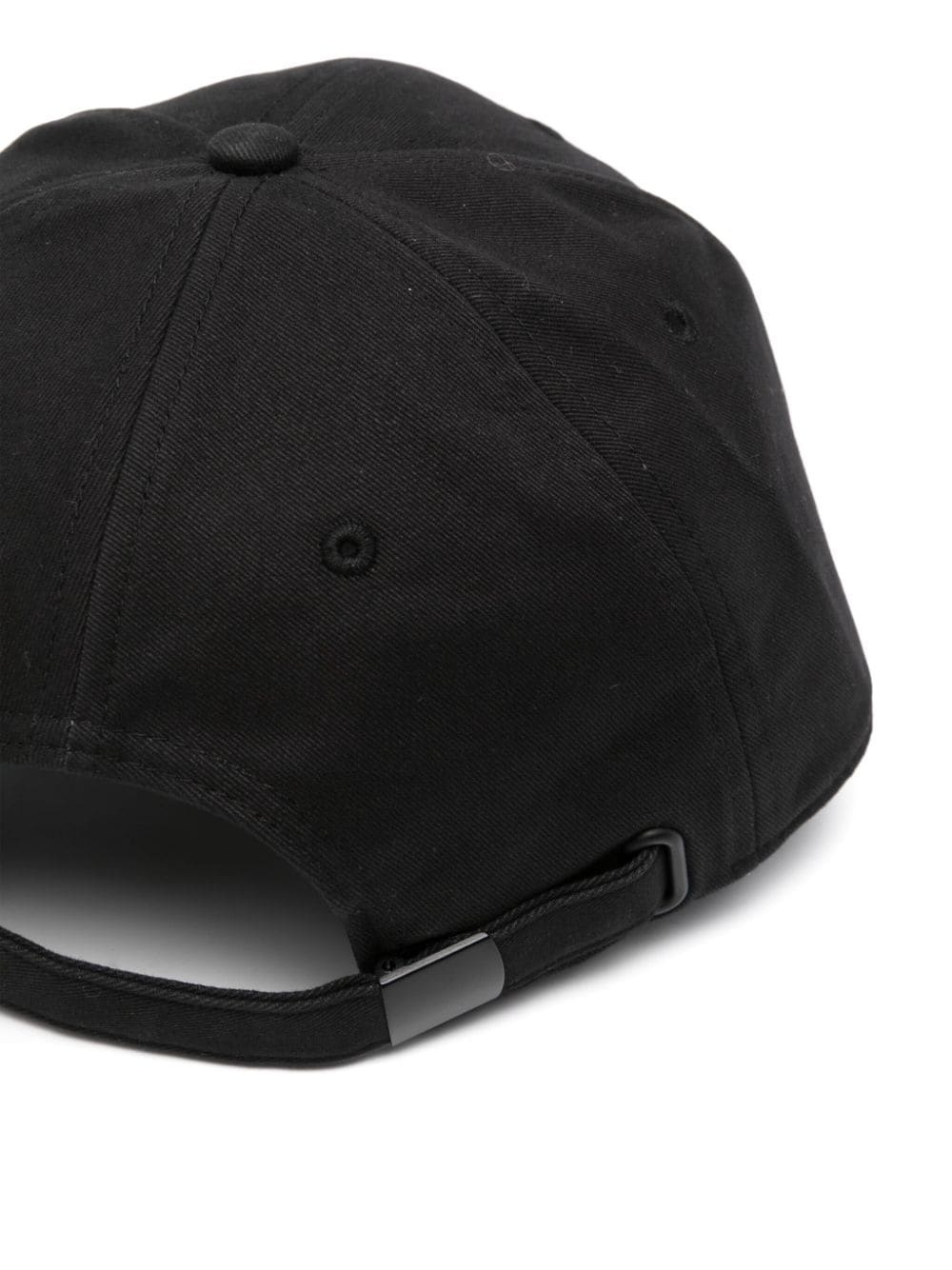 logo-embroidered cap - 2