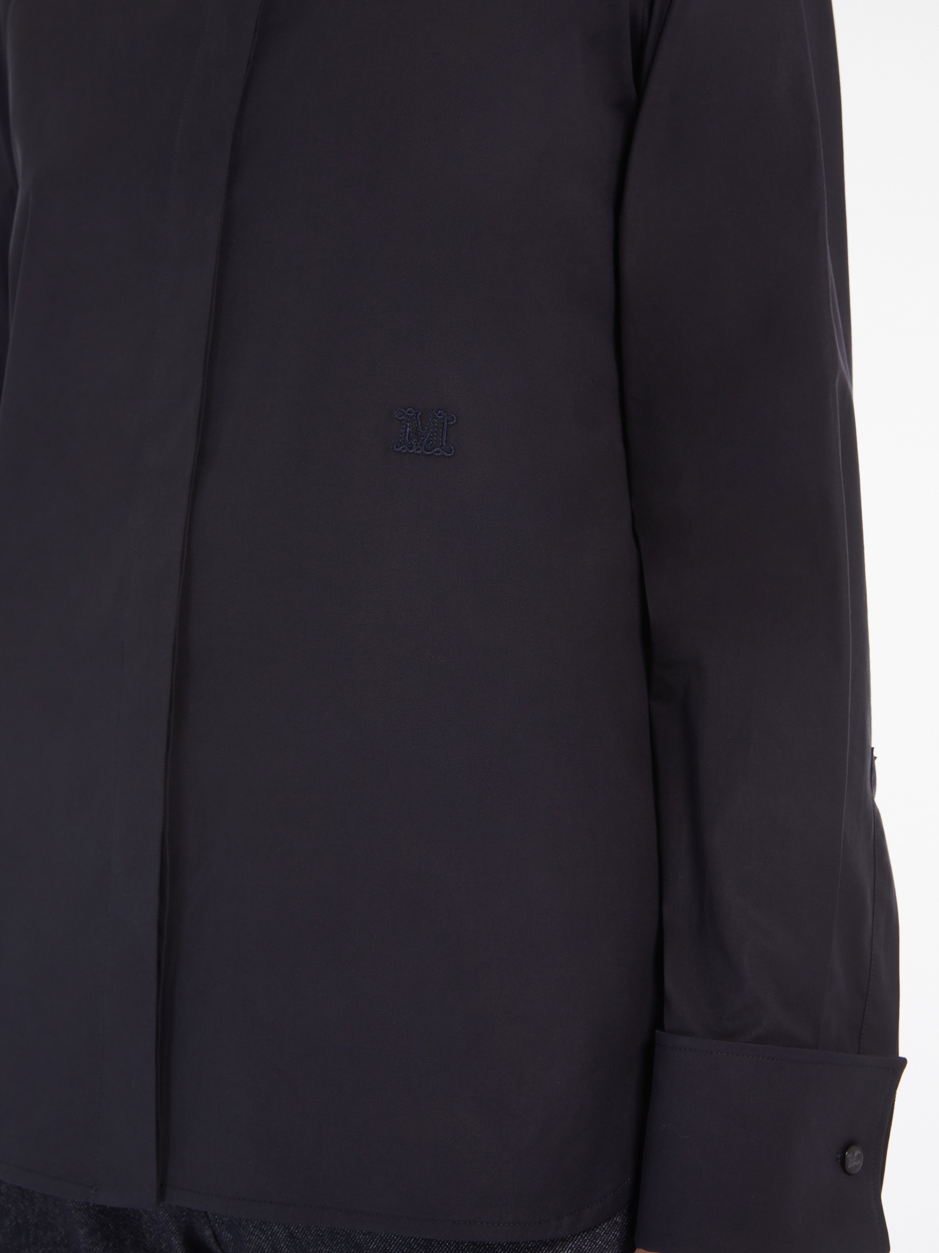 ARDUINO1234 Mandarin-collar cotton shirt - 5