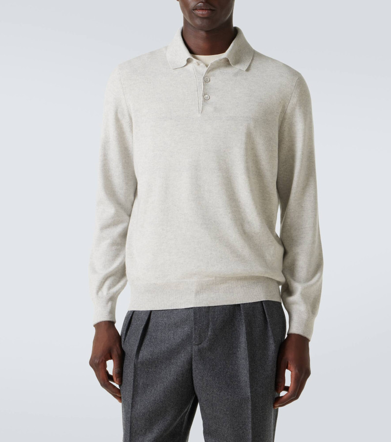 Cashmere polo sweater 3
