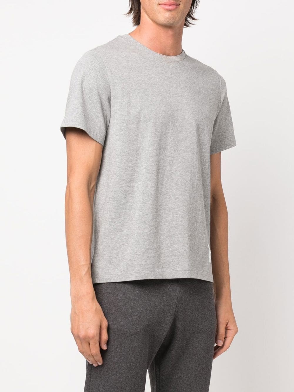 logo-patch short-sleeved T-shirt - 3