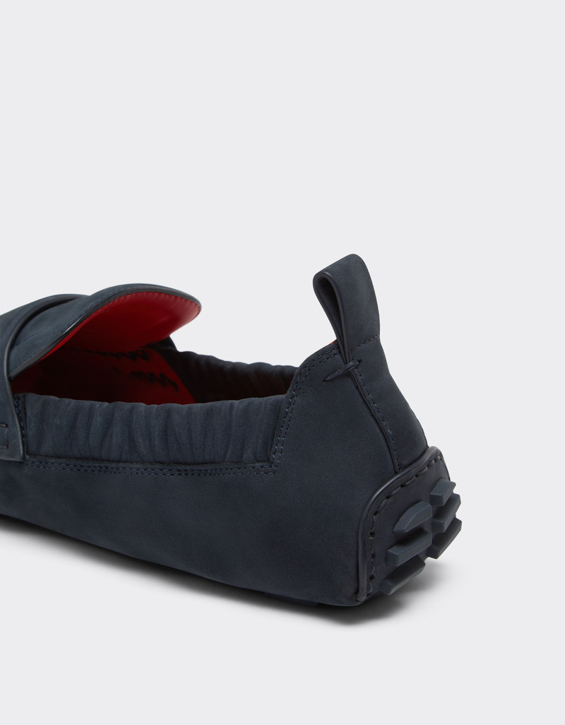 Driver loafers in nubuck leather 6
