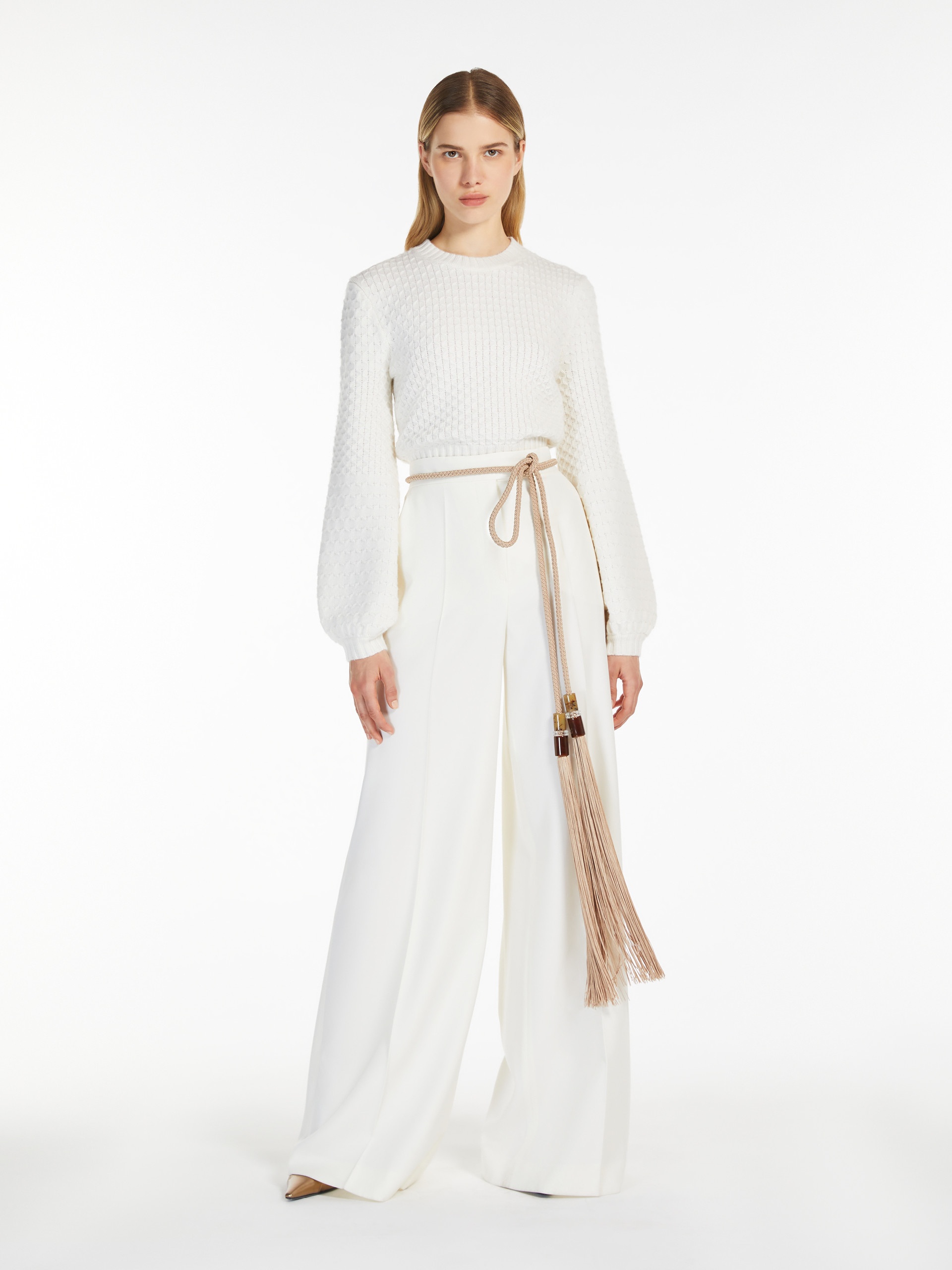 NINFA Gabardine wool trousers - 2
