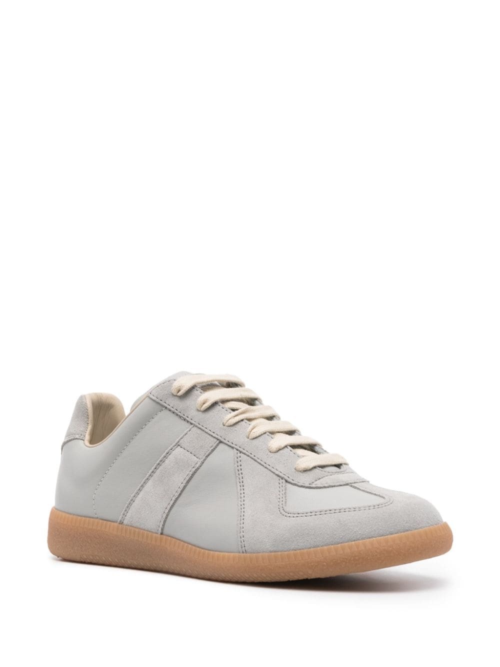 Replica leather sneakers - 2