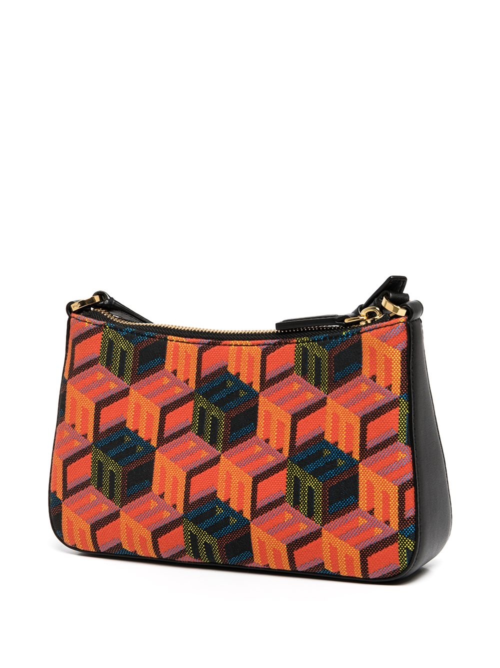 mini cubic-monogram shoulder bag - 3