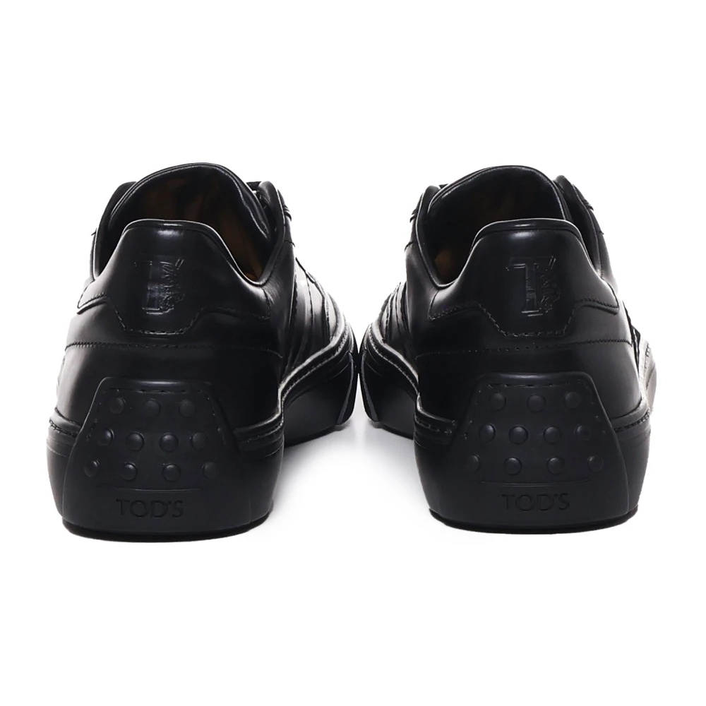 スニーカー Tod's Black Sneakers With Buckle-Strap Fastening Tod's Black Sneakers With Buckle-Strap Fastening | THE LIST