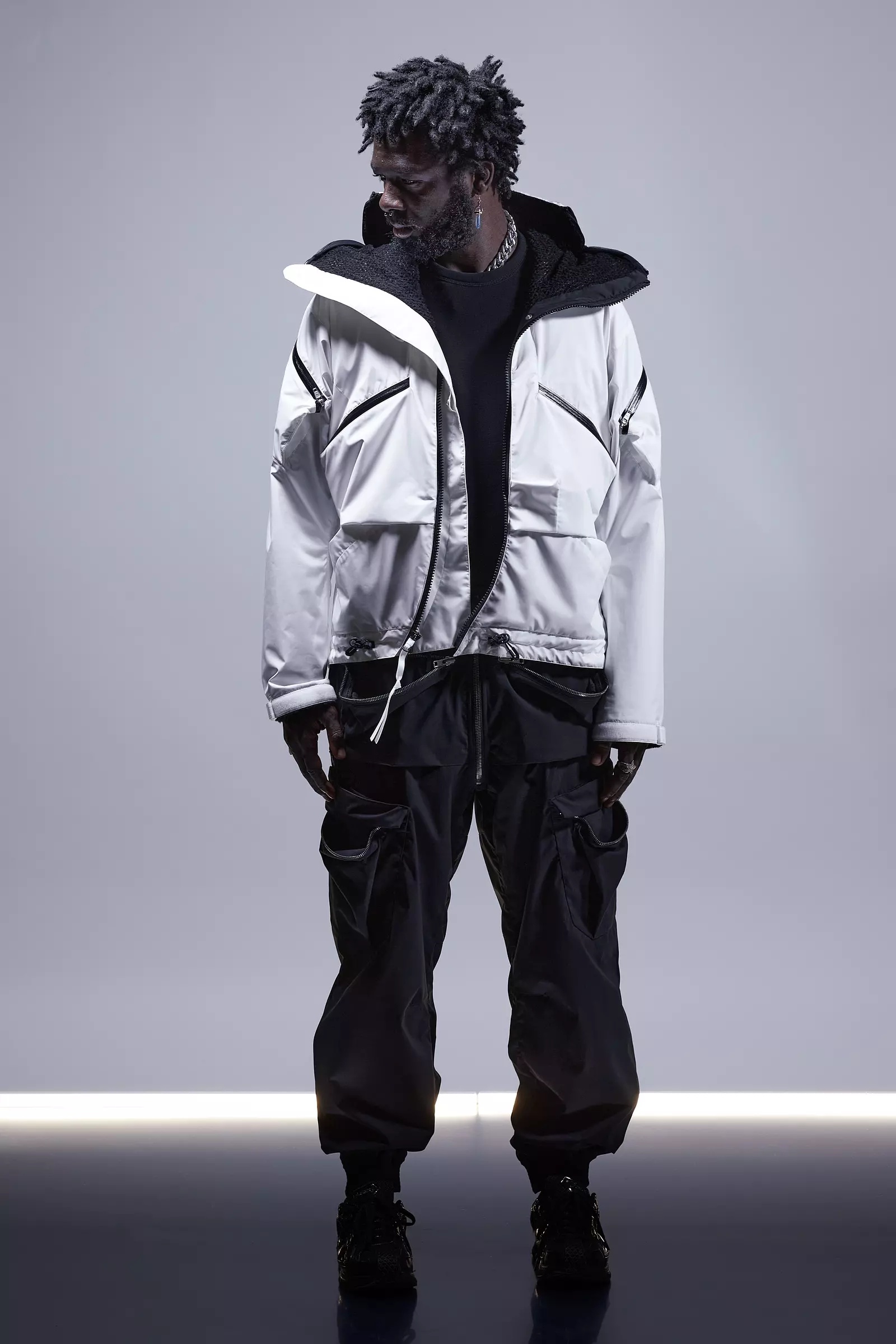 J104-WS 2L Windstopper® Polartec® Alpha® Jacket WHITE - 2