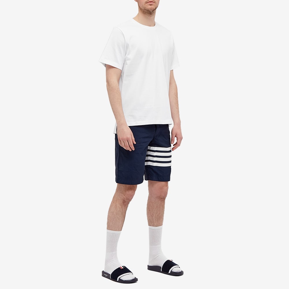 Thom Browne Side Split Classic Tee - 6