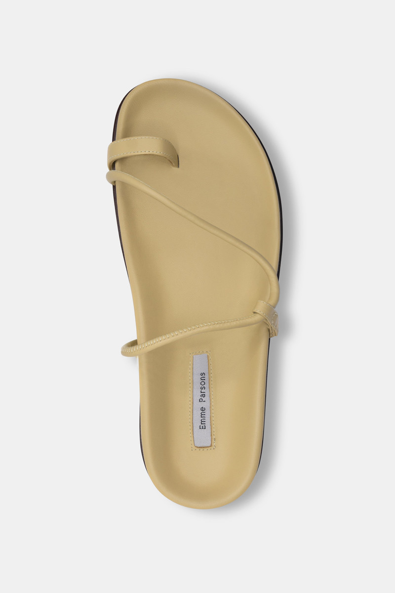 Emme Parsons BARI IN BUTTER YELLOW NAPPA — ARCHIVE SAMPLE; FINAL SALE outlook