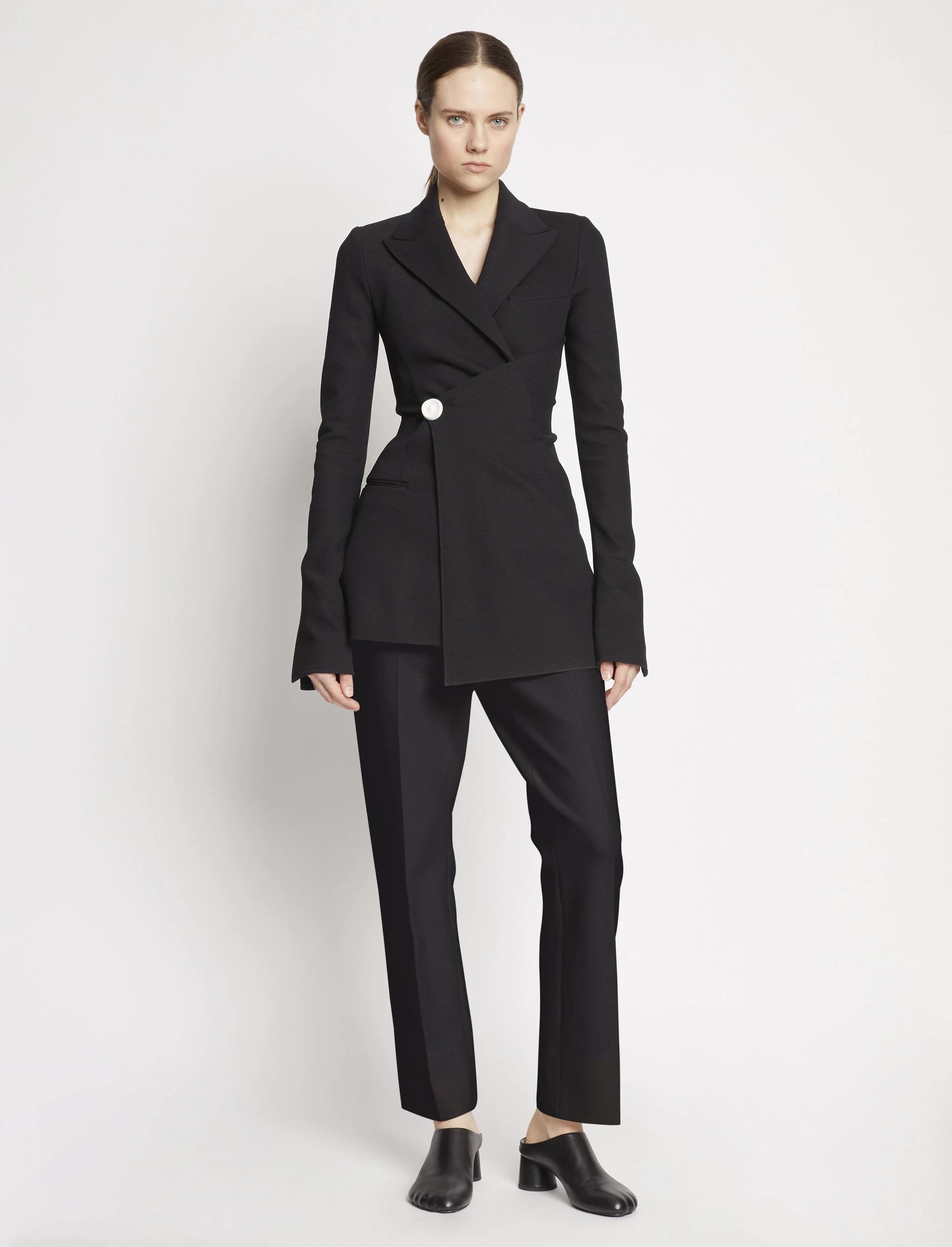 Bi-Stretch Crepe Cinched Jacket - 3