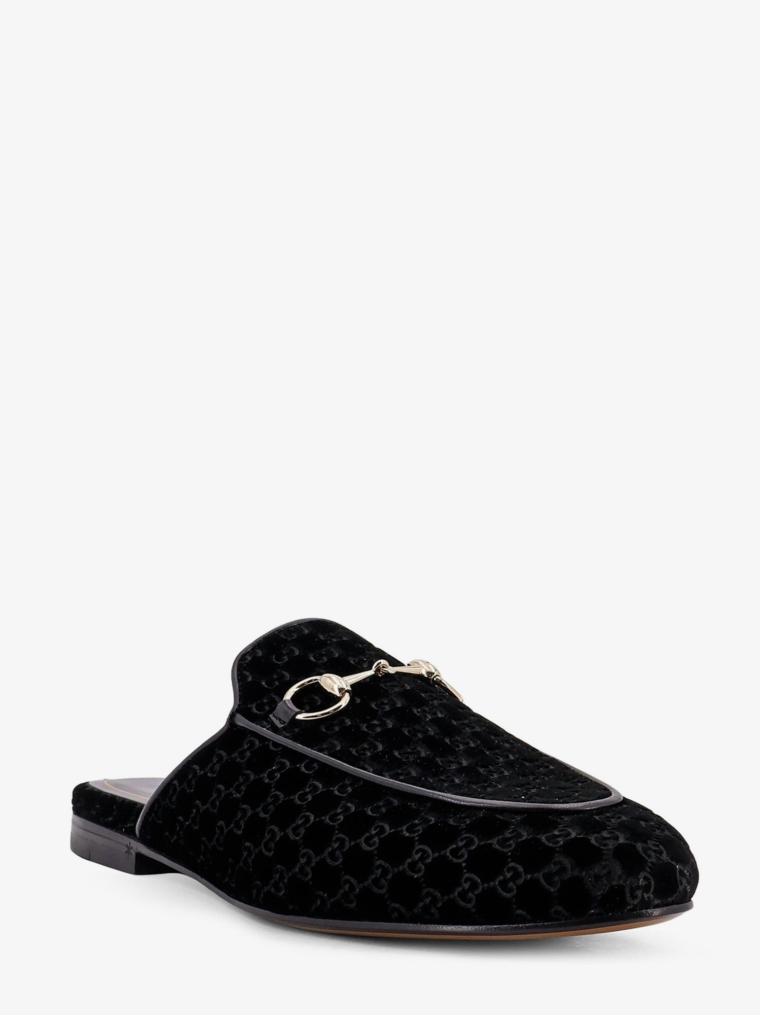 Princetown Gg Supreme Velvet Mule - 3