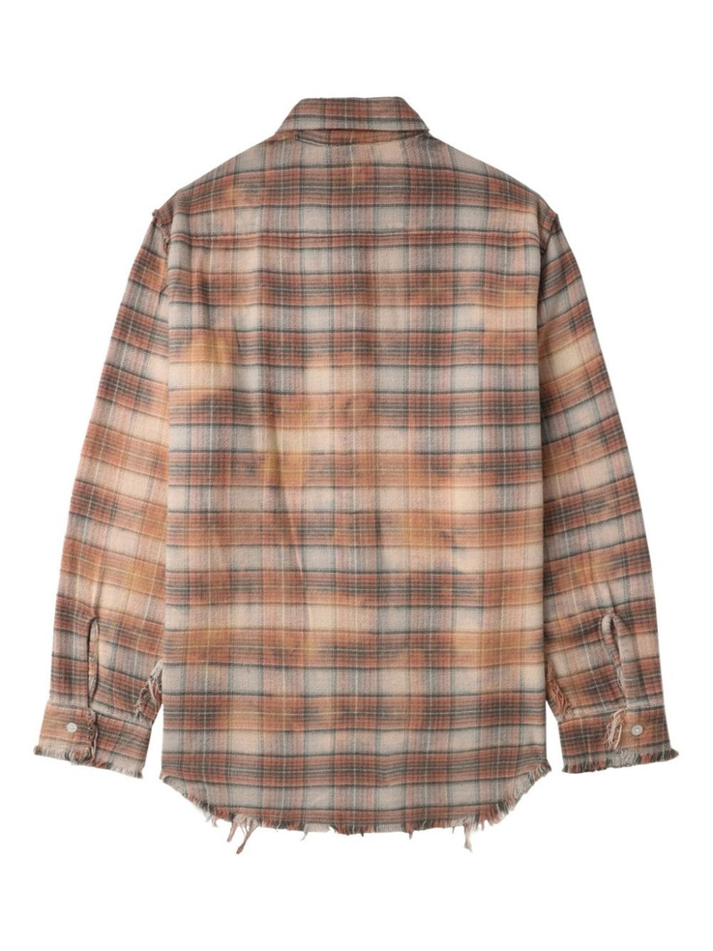 check-pattern shirt 6