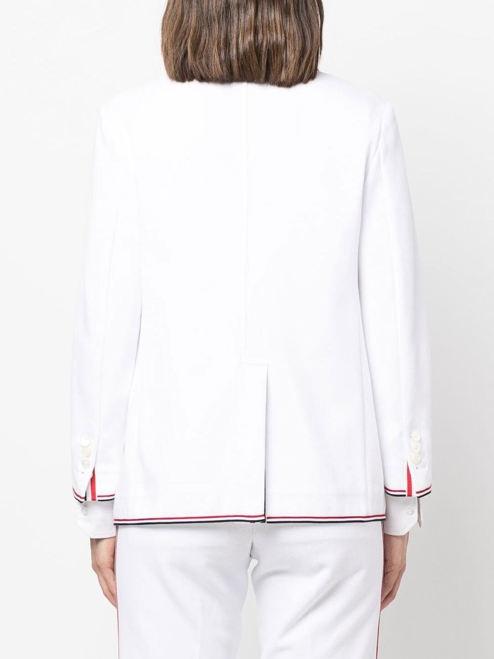 tech twill blazer jacket - 4
