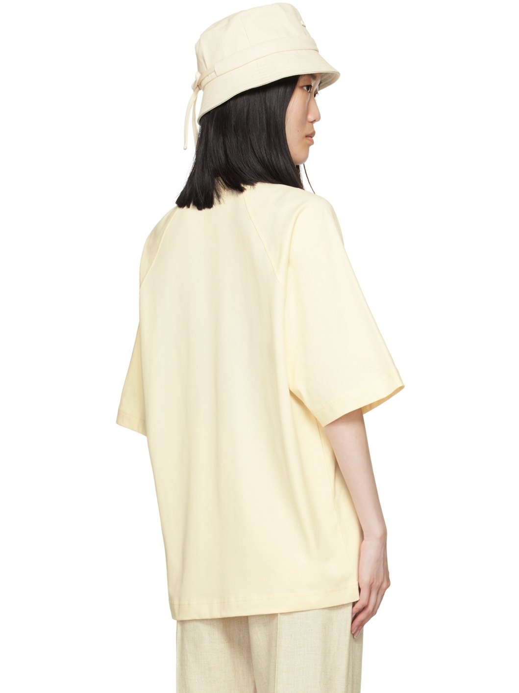 Beige Les Classiques 'Le t-shirt Typo' T-Shirt - 3