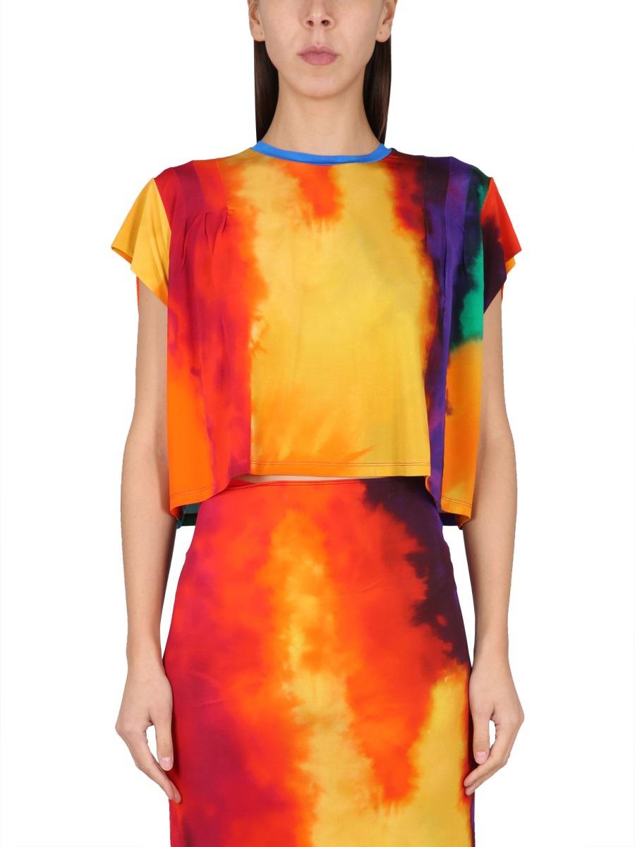 Tシャツ・カットソー Rabanne SS23 MULTICOLOR T-SHIRT (23PJTE109CU0007_V963) Paco Rabanne PACO RABANNE MULTICOLOR T-SHIRT | baltini