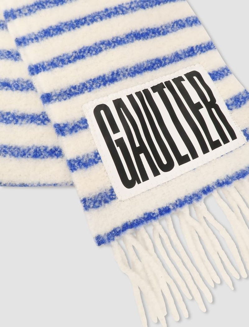 Jean Paul Gaultier Mariniere mohair scarf outlook