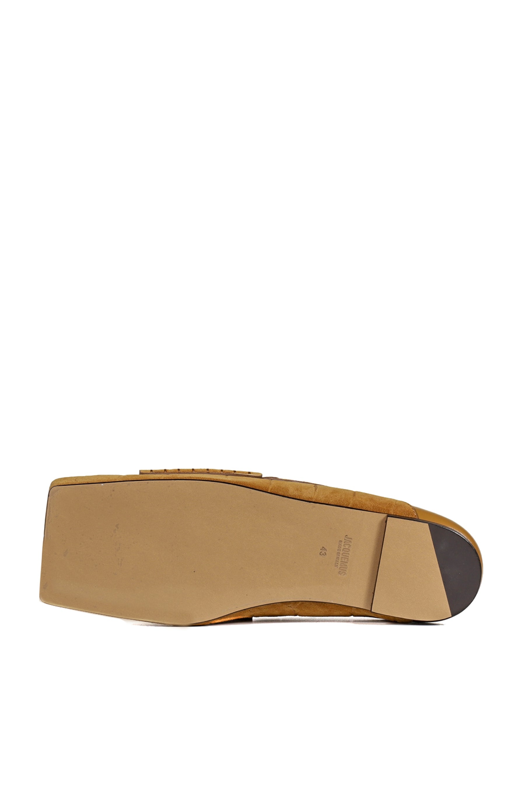 LES MOCASSINS CARRE / CAMEL - 6
