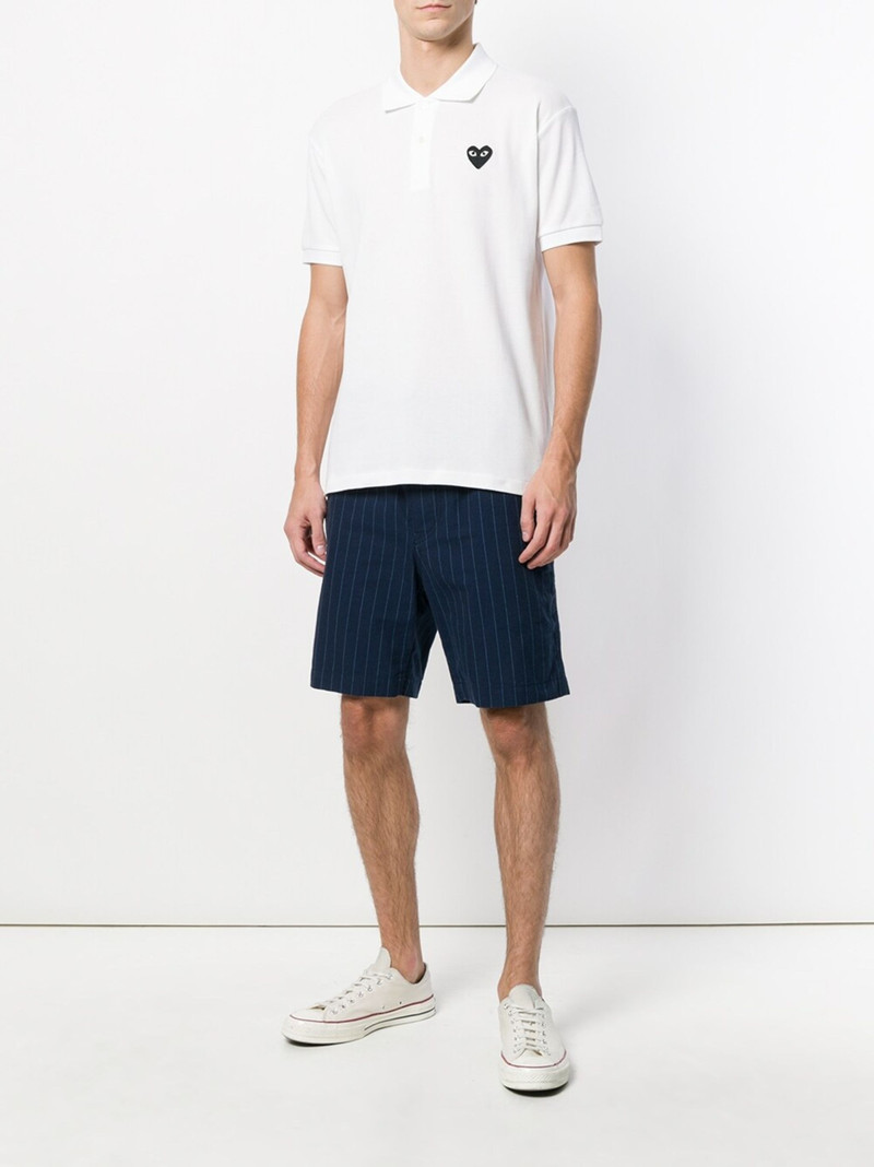 Comme des Garçons PLAY Heart logo polo shirt outlook