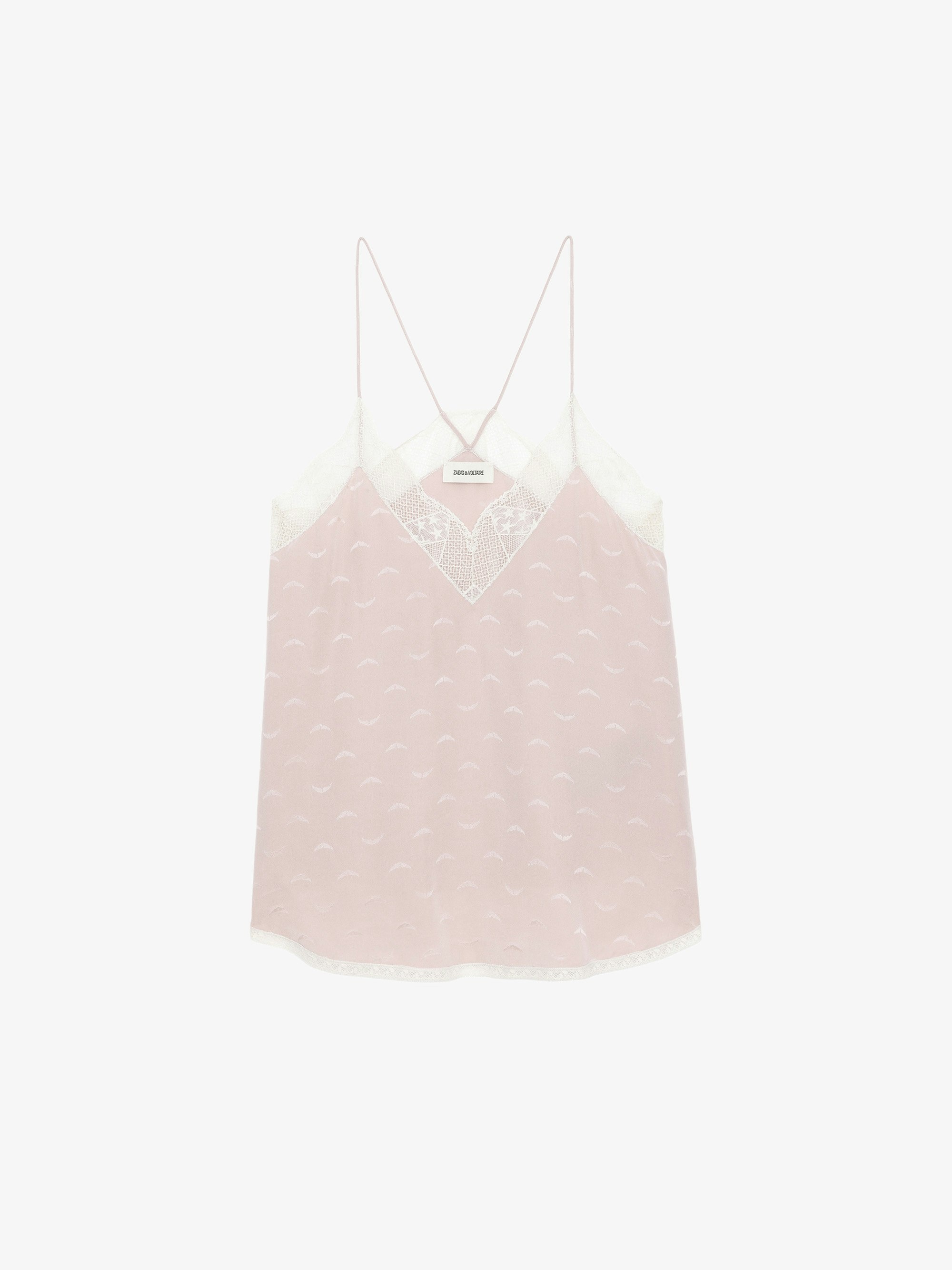 Christy Silk Jacquard Camisole - 1