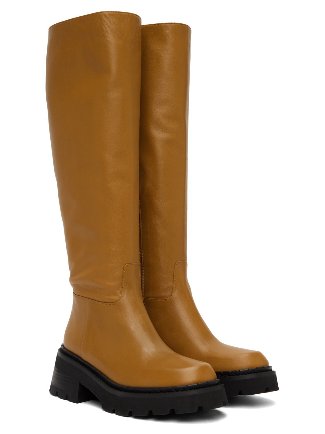 Brown Russel Boots - 4