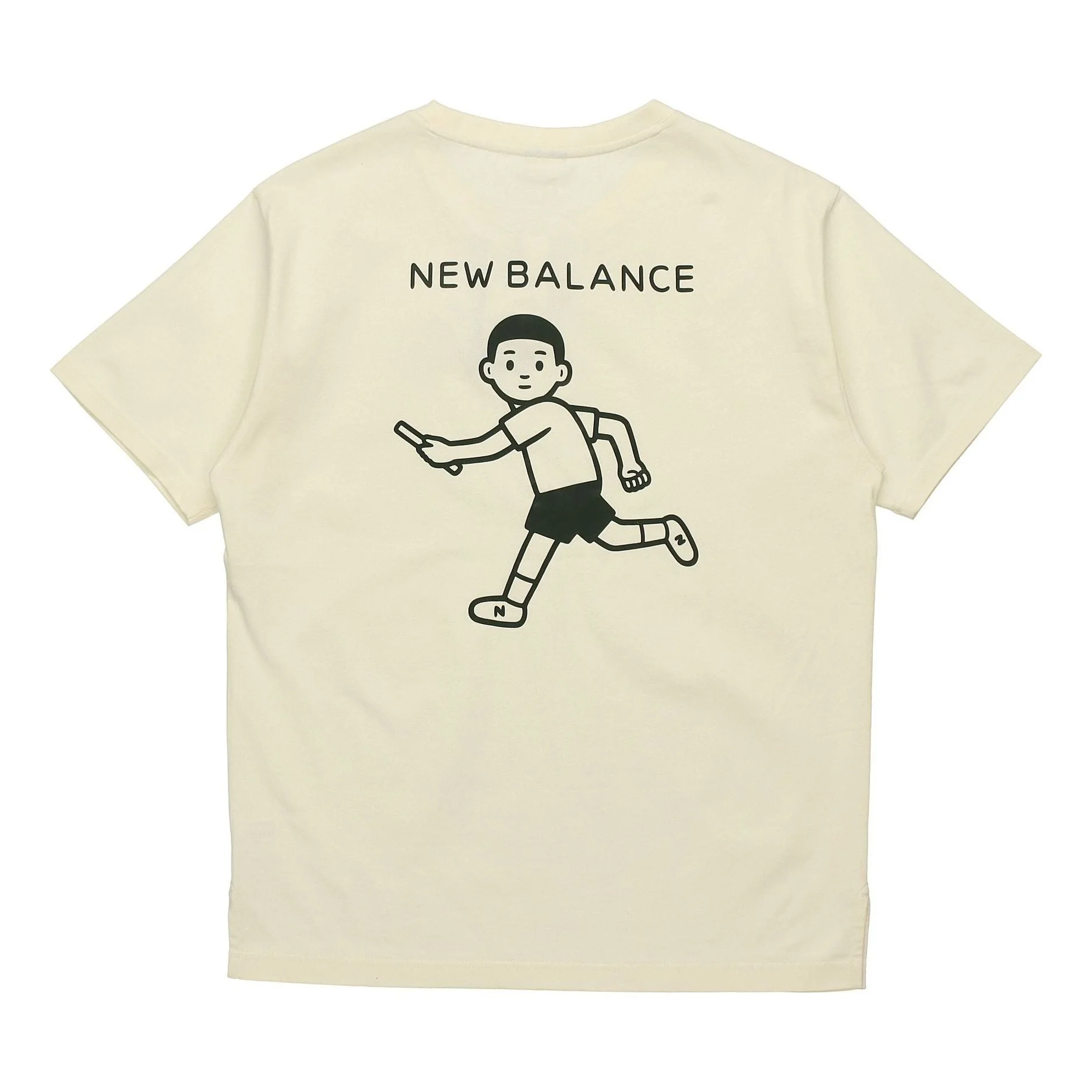 New Balance x Noritake Crossover NB Small Pattern Short Sleeve Couple Style White AMT02378-IV - 1
