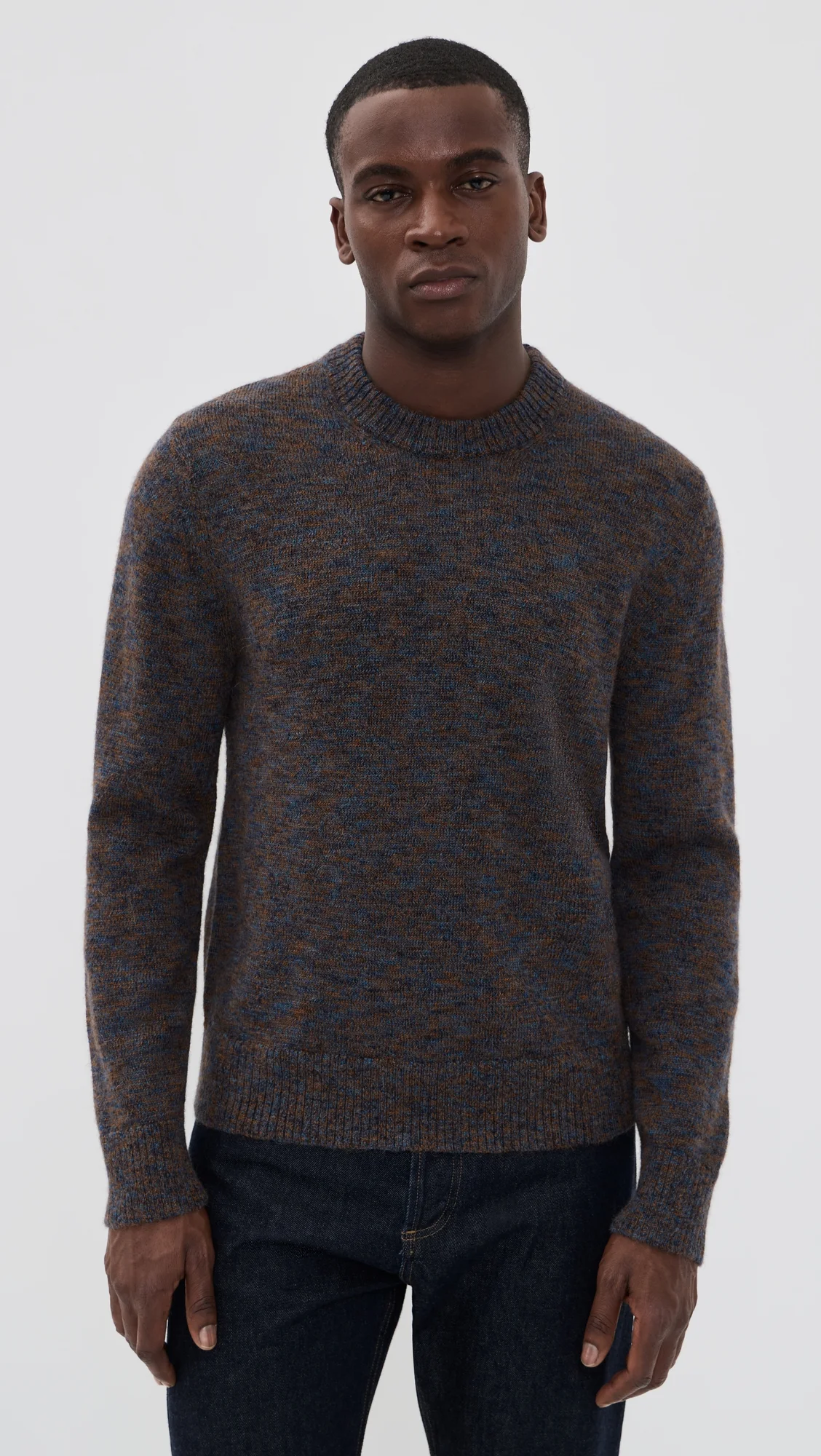 Multi Mix Alpaca Merino Wool Sweater - 1