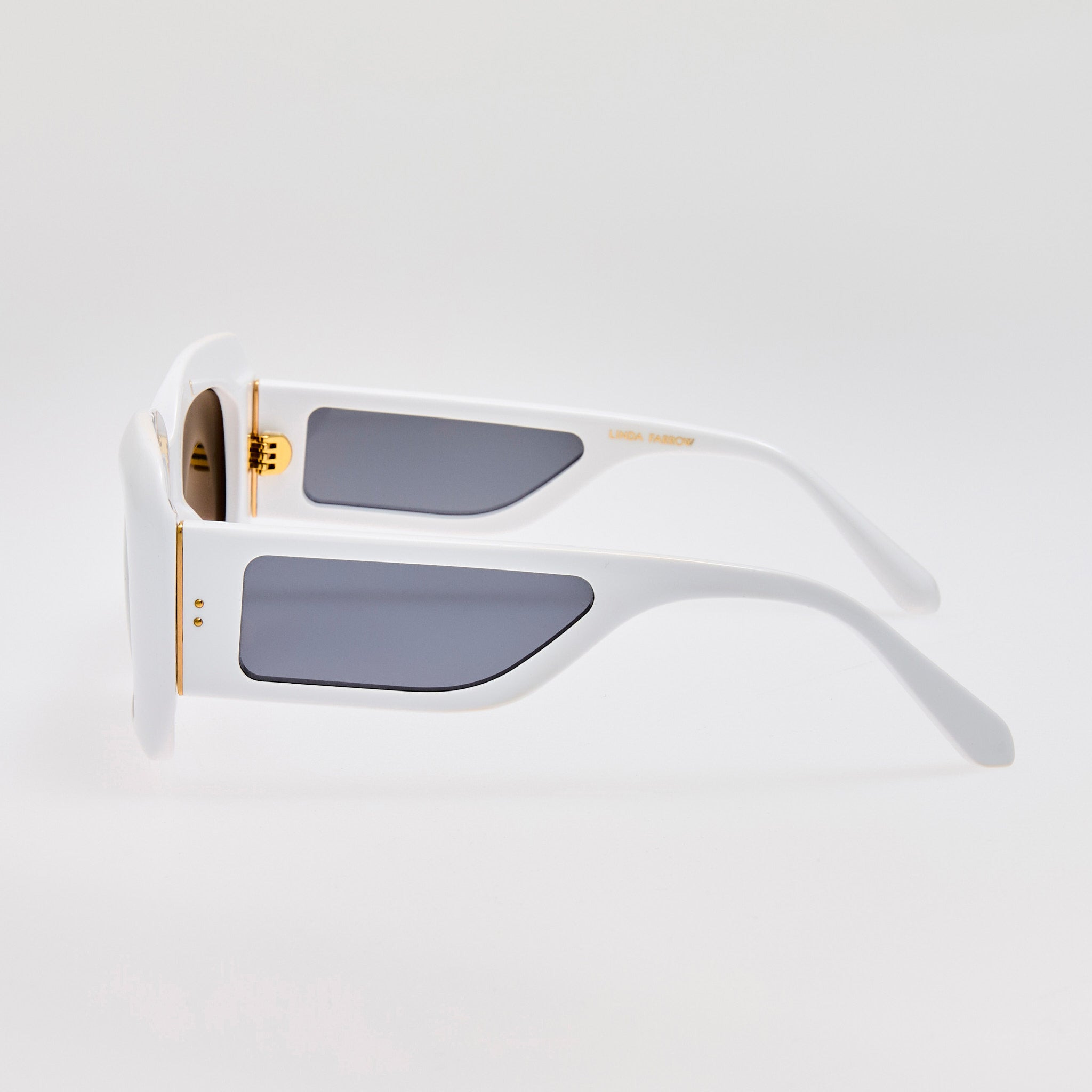 Emmy Sunglasses in White - 5