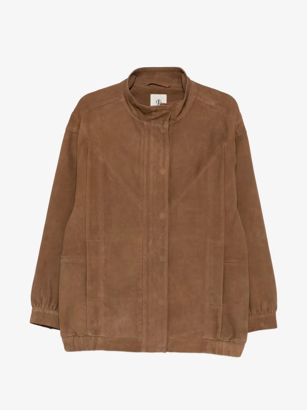 Geneve suede panelled jacket - 1