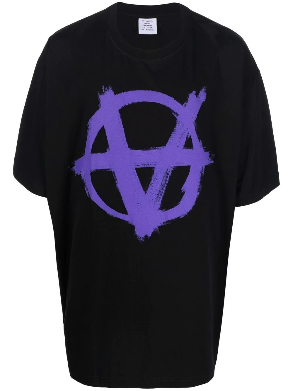 Anarchy graphic-print T-shirt - 1