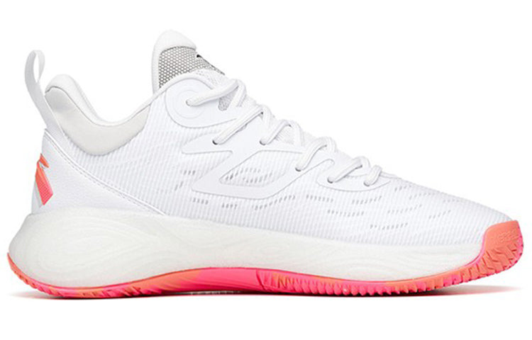 ANTA Cement Bubble Basketball Shoes 'White Pink' 112211602Q-2 - 2