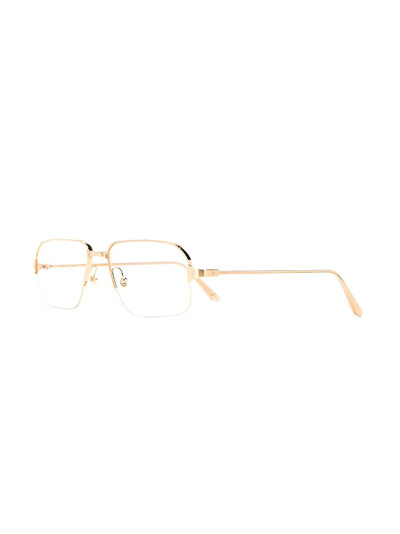 Cartier CT0232O rectangular-frame glasses outlook