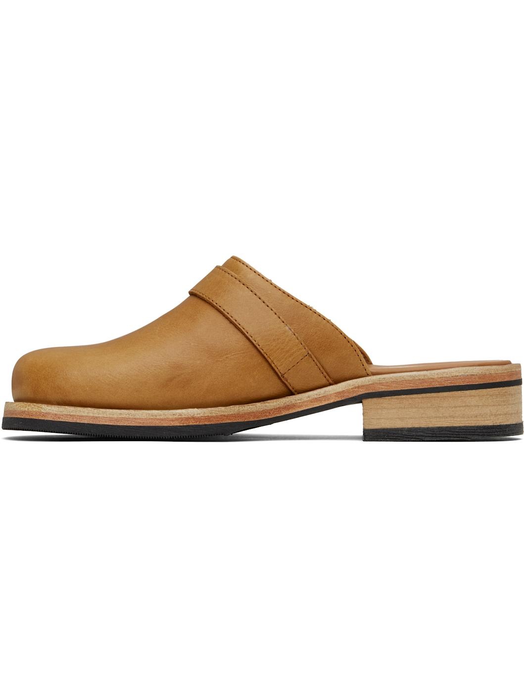 Tan Camion Mules - 3
