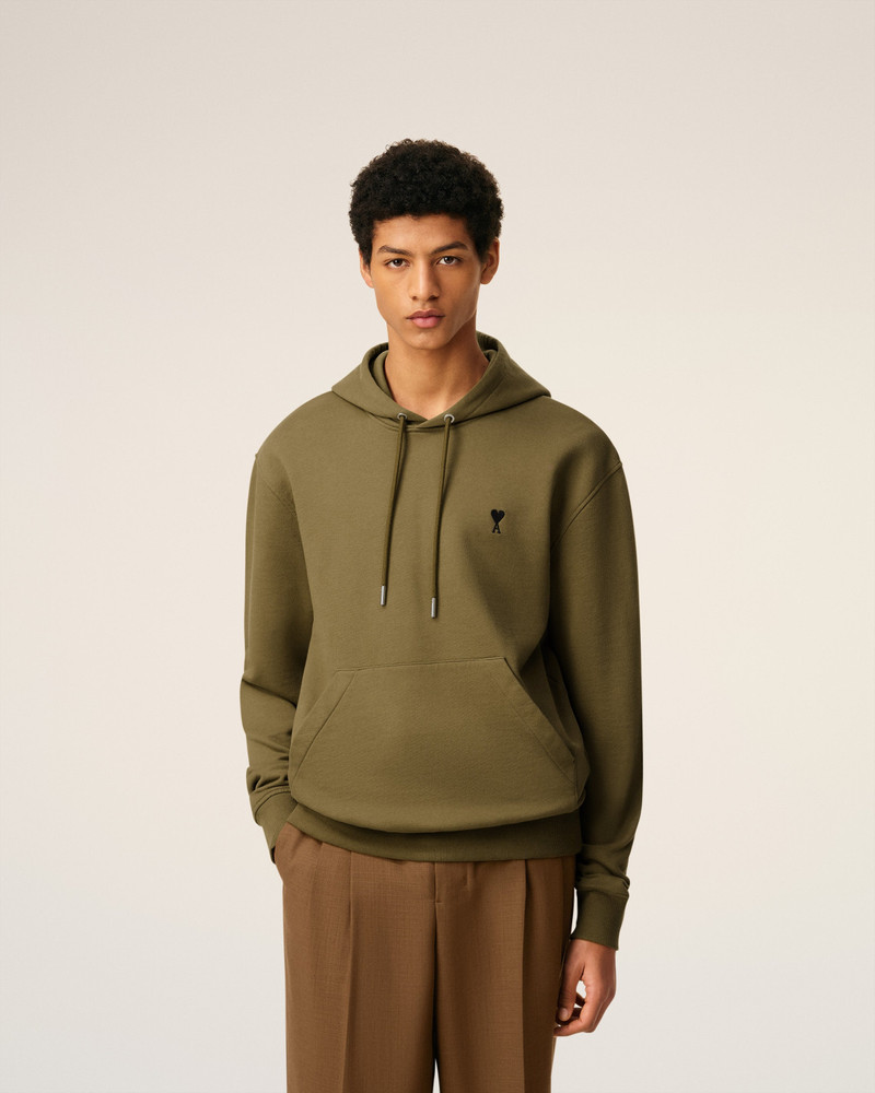 GREEN COTTON AMI DE COEUR HOODIE 3