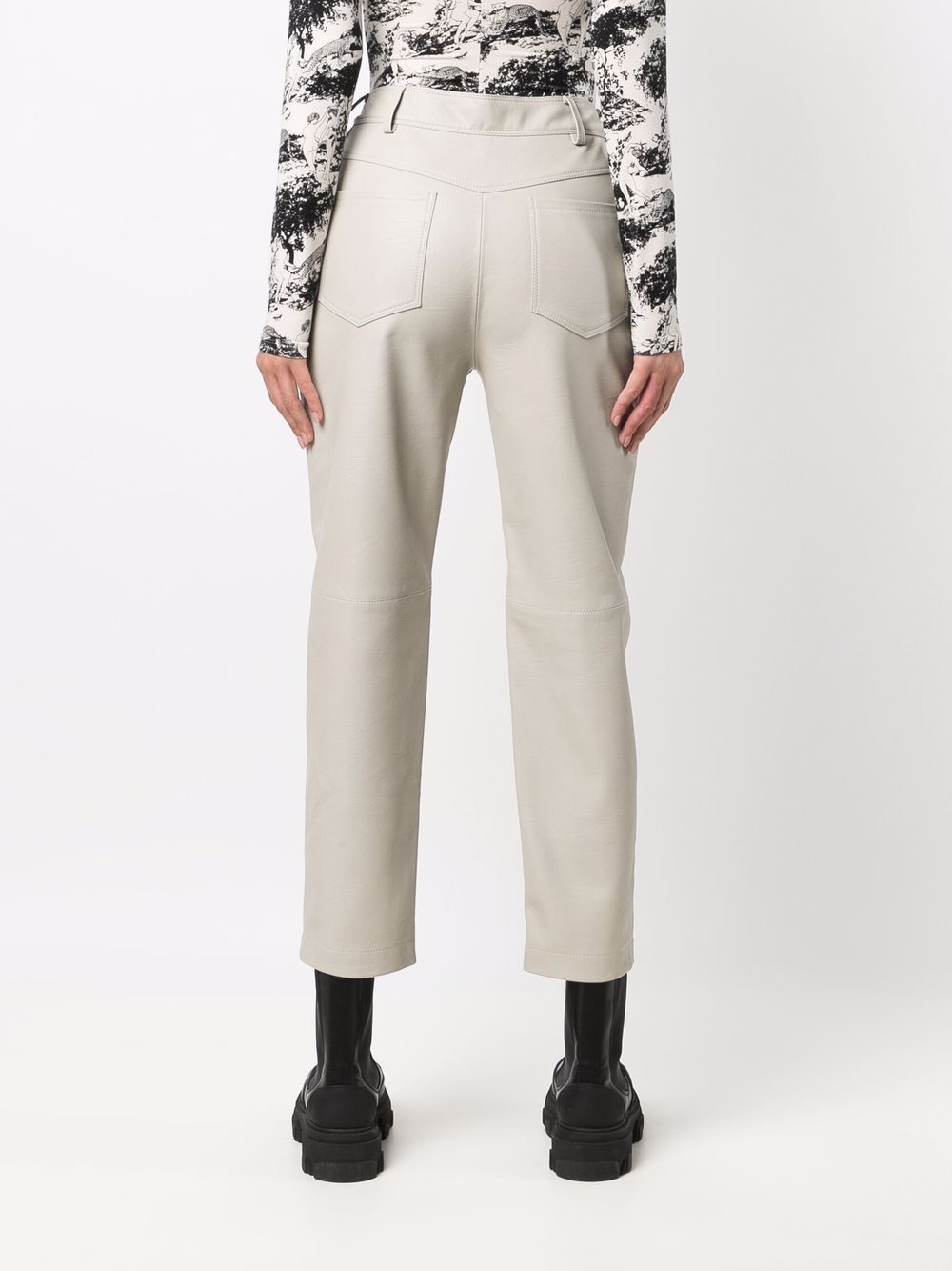 Hailey cropped trousers - 4