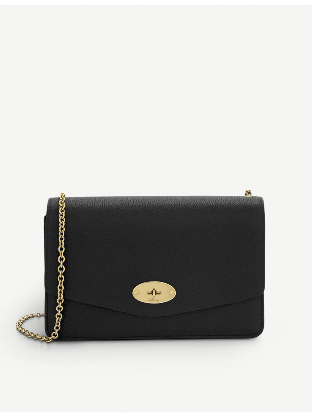 Darley small grained-leather clutch bag - 1