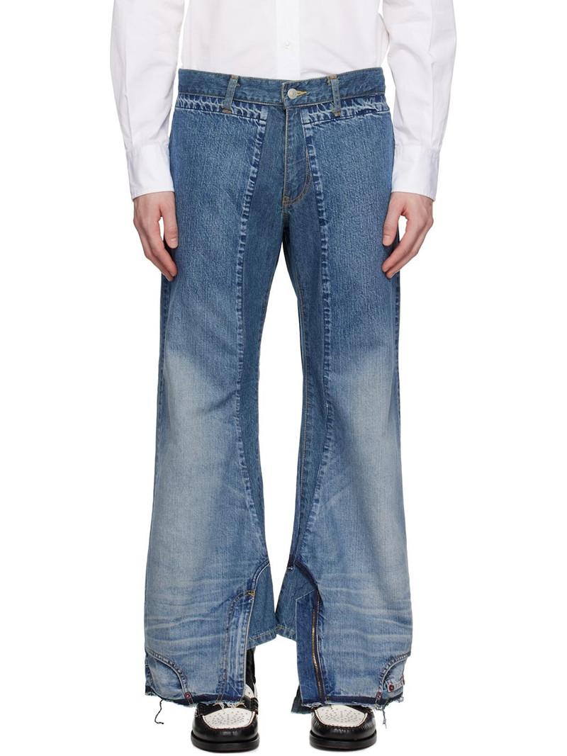 Blue Levi's Edition Garment Treated W Name Jeans 1