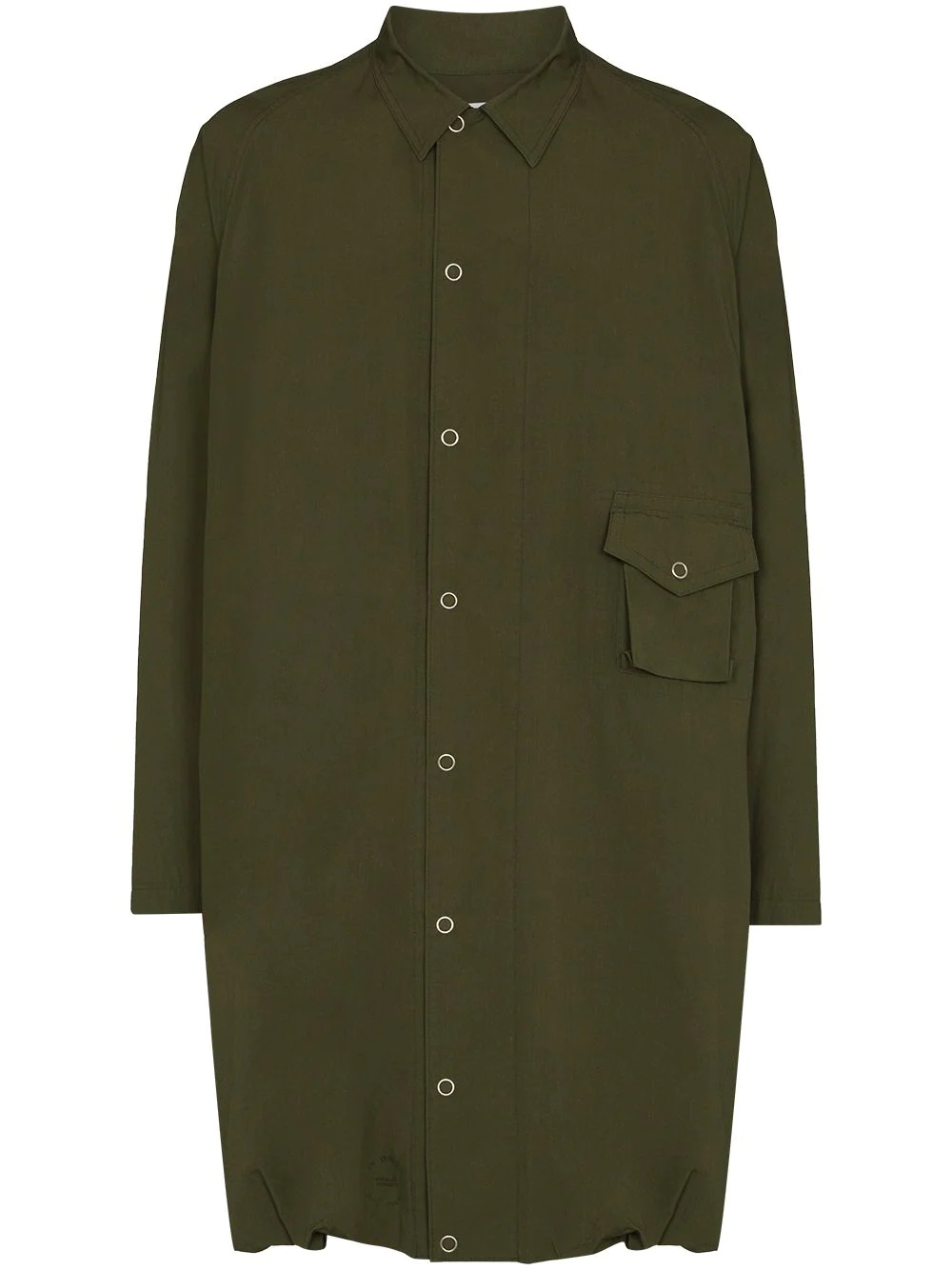 Four Winds flap-pocket coat - 1