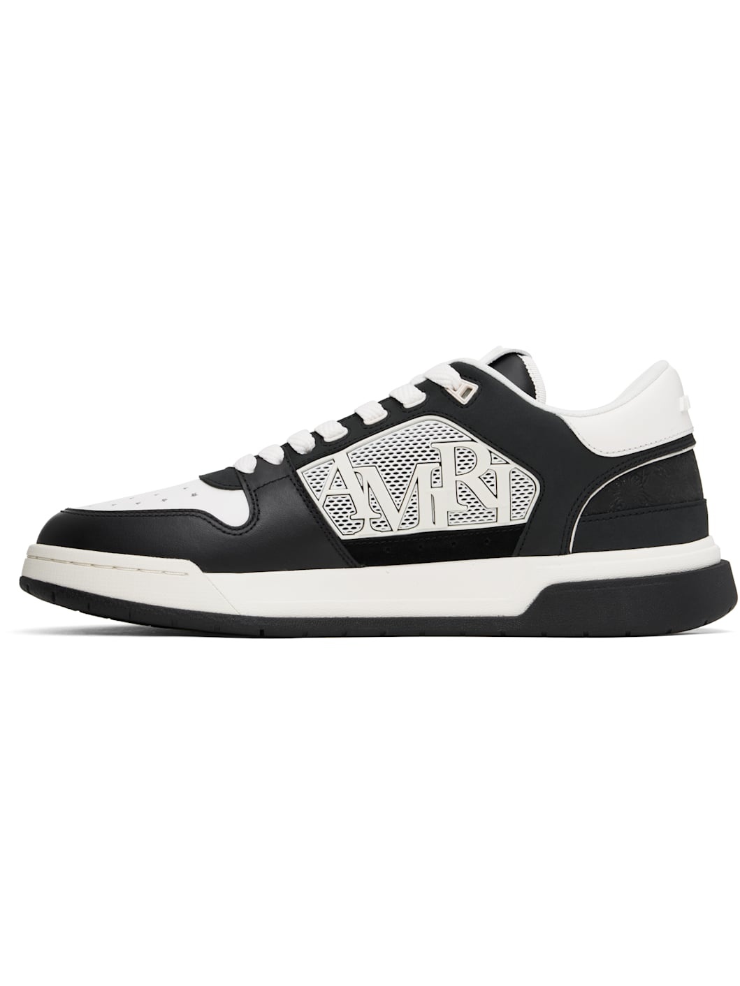 Black & White Classic Low Sneakers - 3