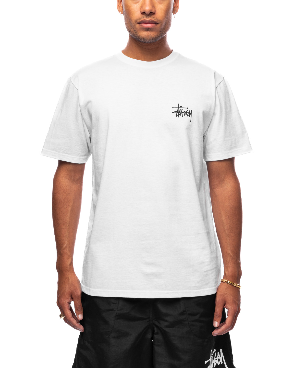 Basic Stussy Tee White - 1