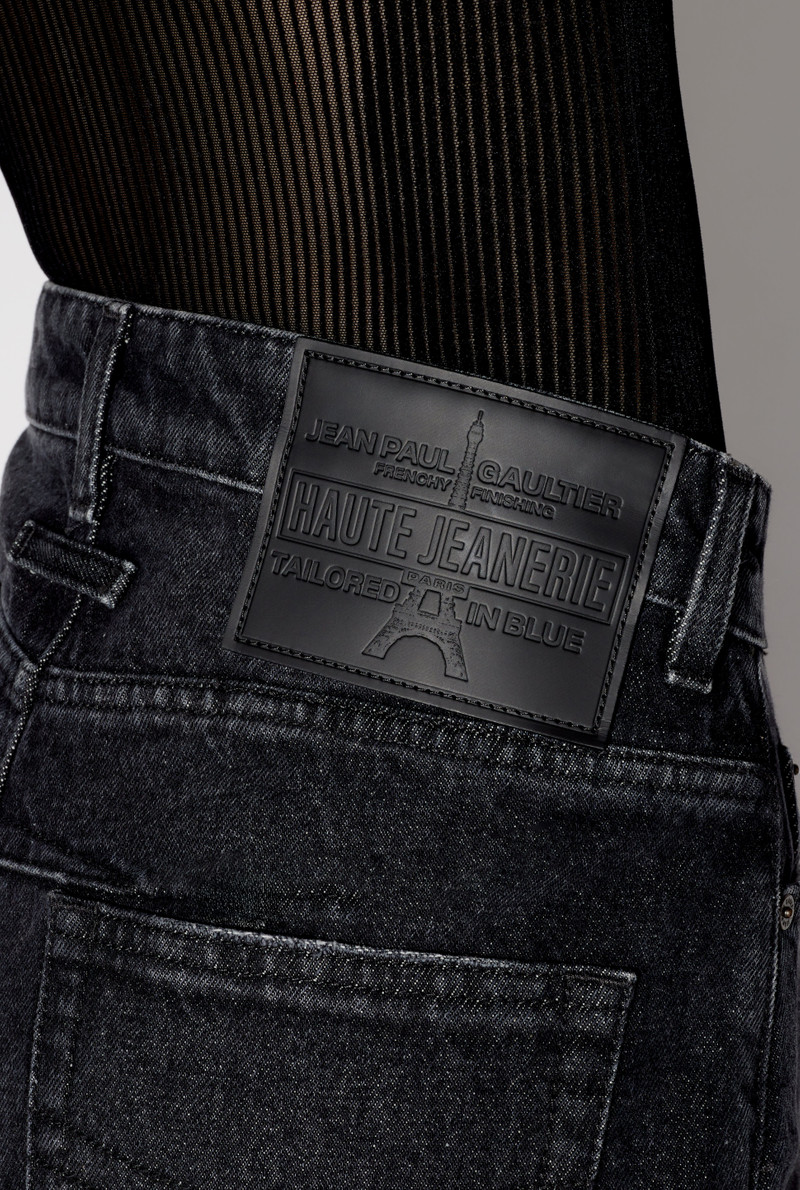 THE BLACK DENIM PANT SKIRT 4