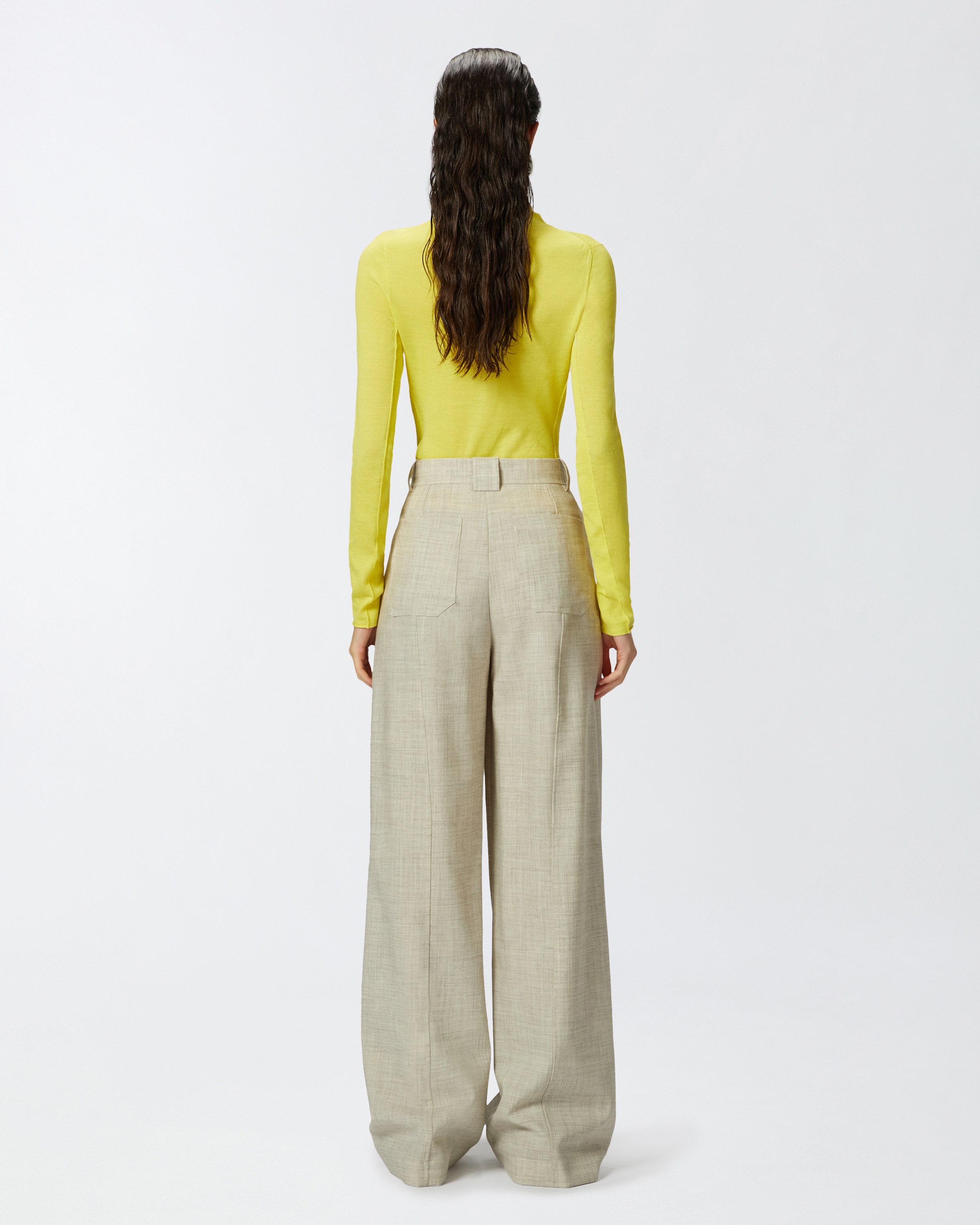 WIDE-LEG TROUSERS WITH UTILITY POCKETS - 4