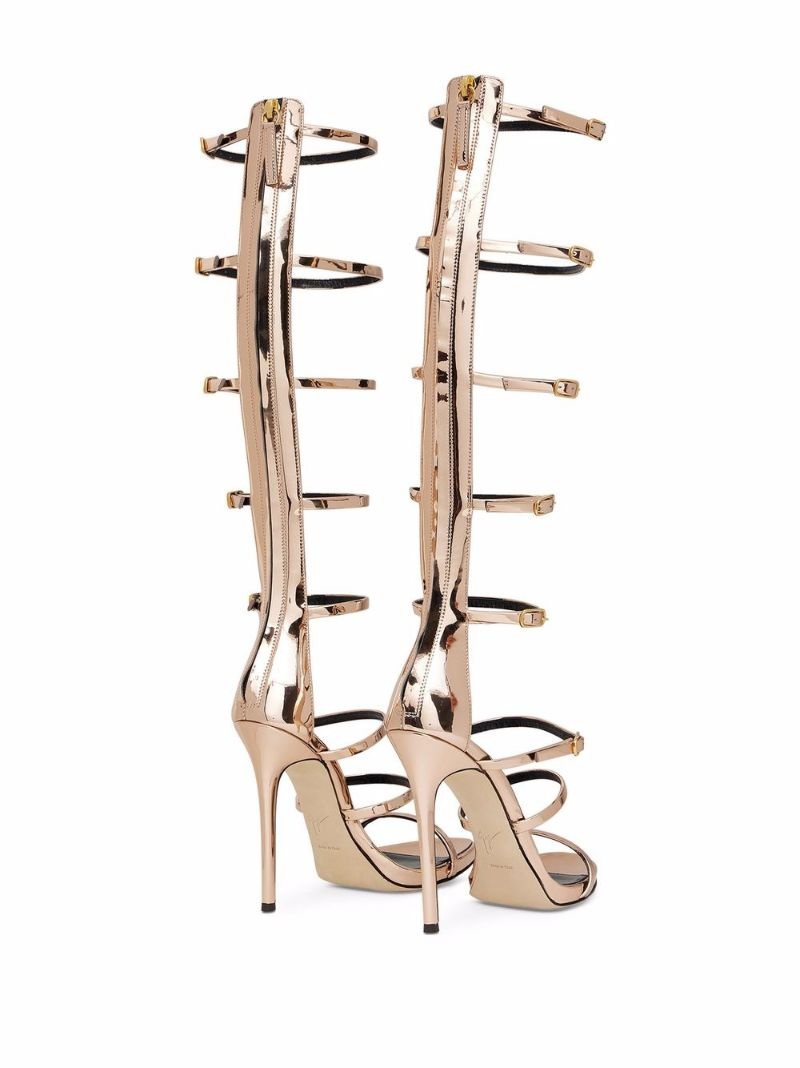 Super Harmony 120mm caged sandals - 3