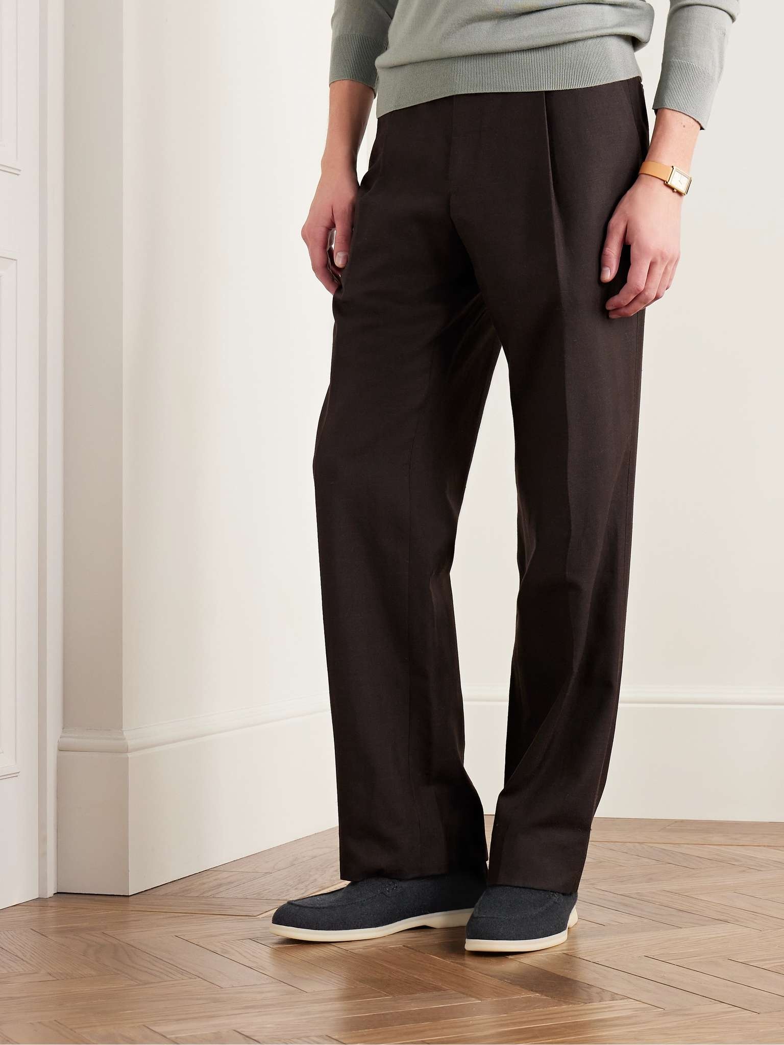 Summer Walk Suede-Trimmed Storm System® Cashmere Loafers - 2