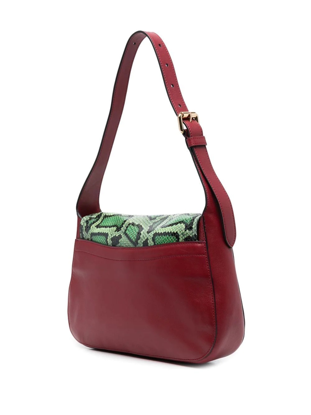 python-print shoulder bag - 3