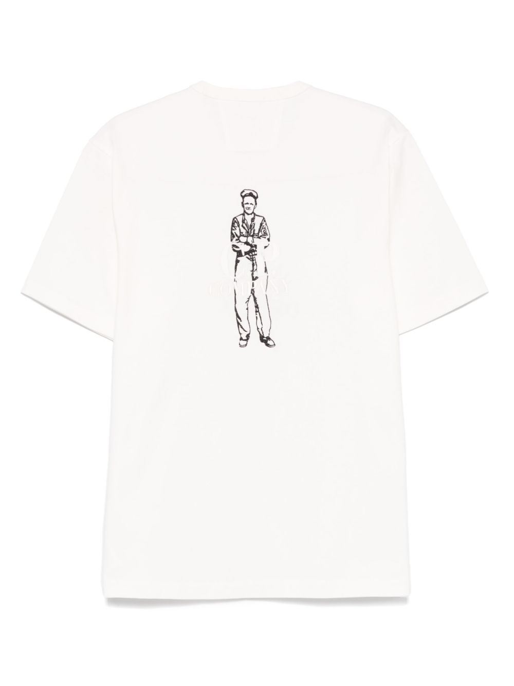 British Sailor-embroidery T-shirt - 2