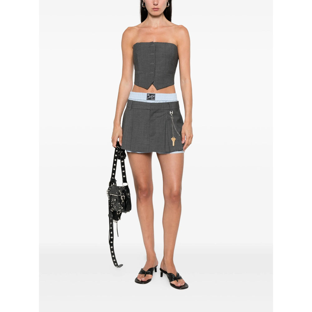 Alexander Wang Grey Shorts - Short Shorts Women - 3