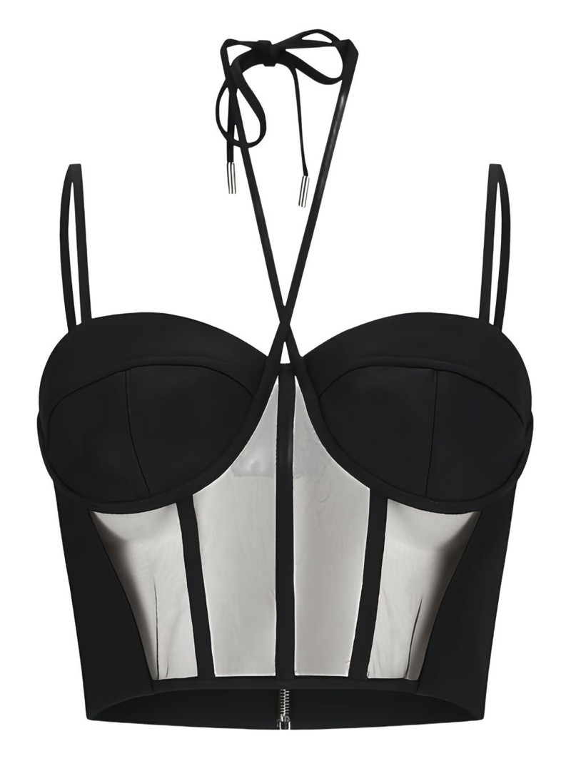 tulle insert corset top 1