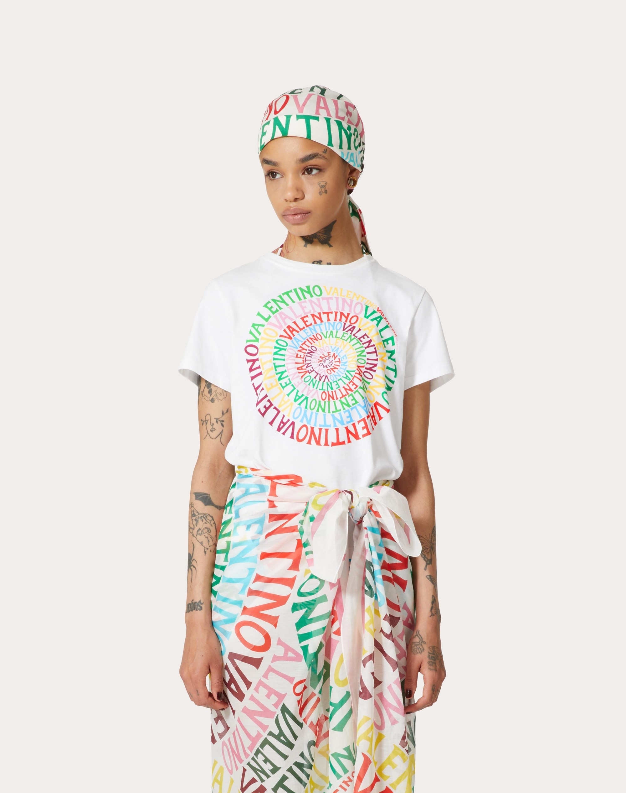 VALENTINO LOOP JERSEY T-SHIRT - 3