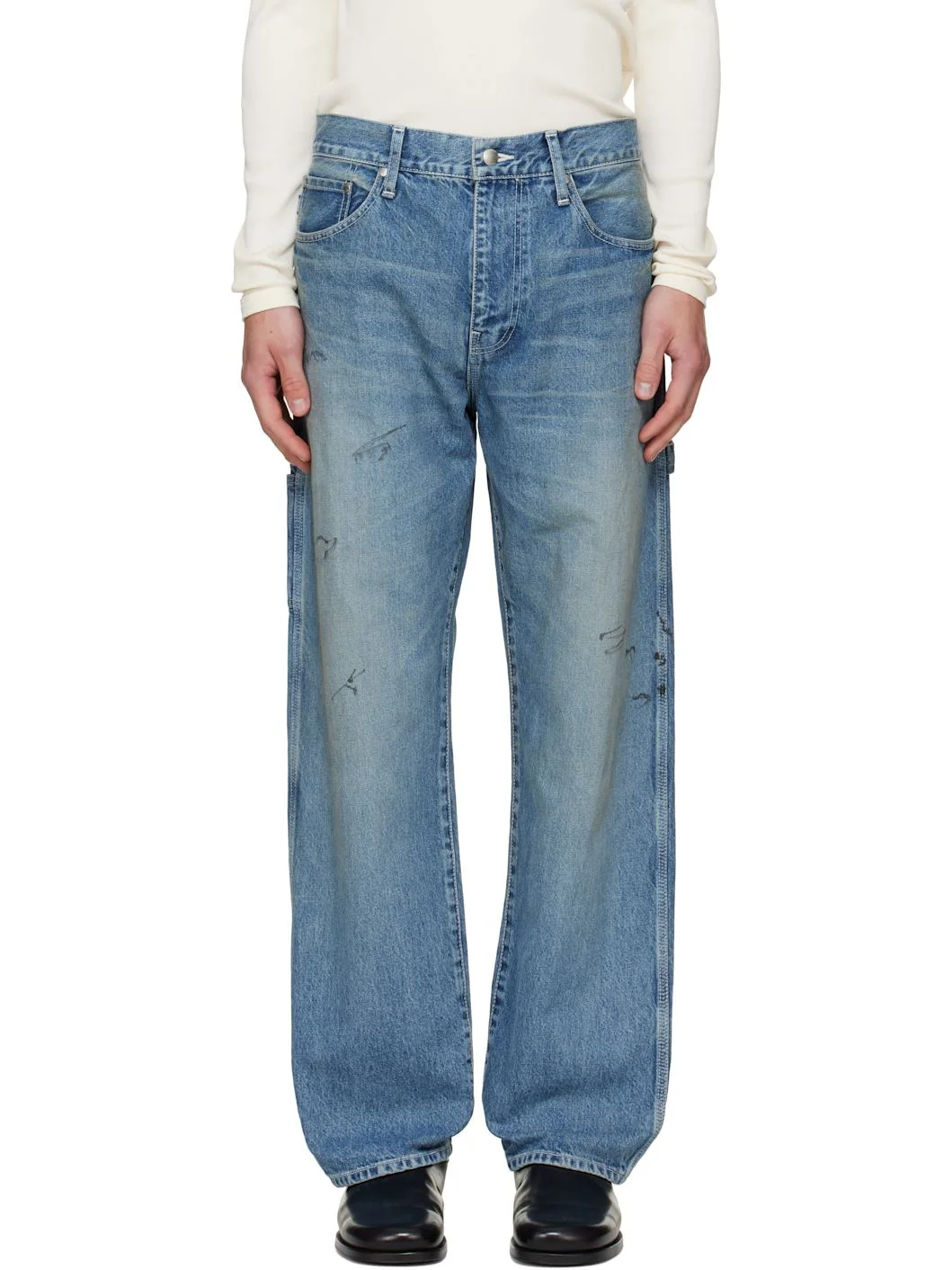 Blue Painter Jeans - 1