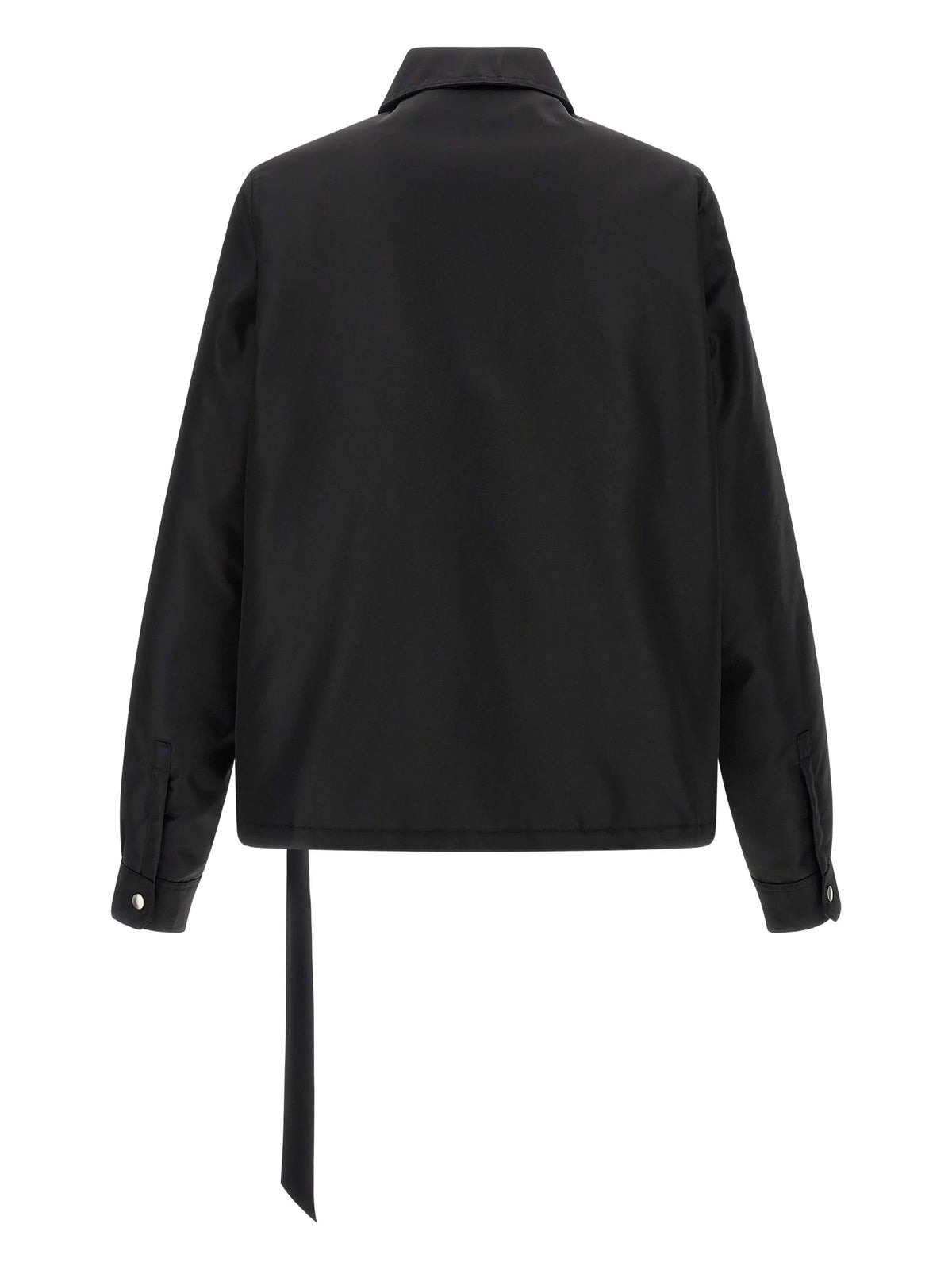 CONCEALED ZIPFRONT JACKET (BLACK) - 2