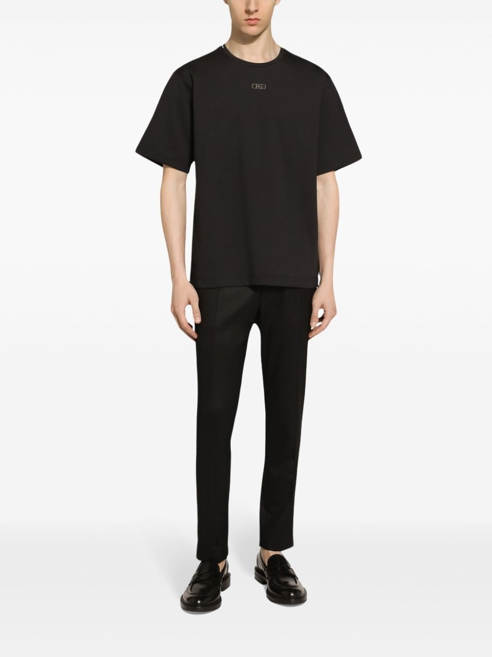 embroidered logo t-shirt - 3